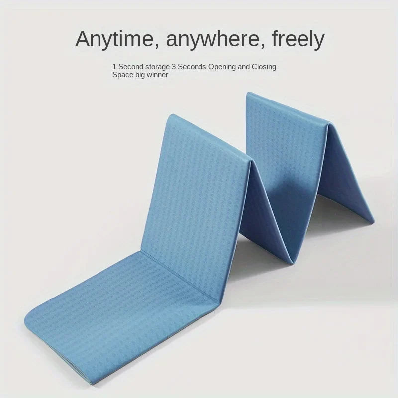 Foldable Yoga Mat TPE Anti-Slip