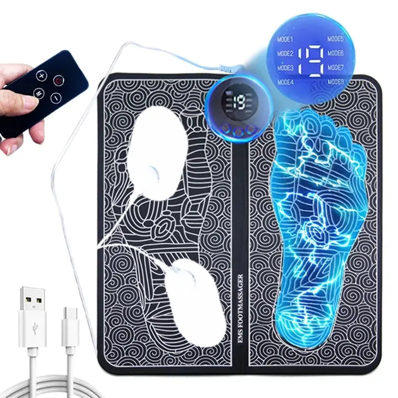 Electric Foot Massager Stimulation Pad Pressure Relief