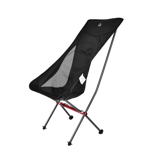 Folding Camping Chair - Beach Chaise Longue for Leisure and Picnic
