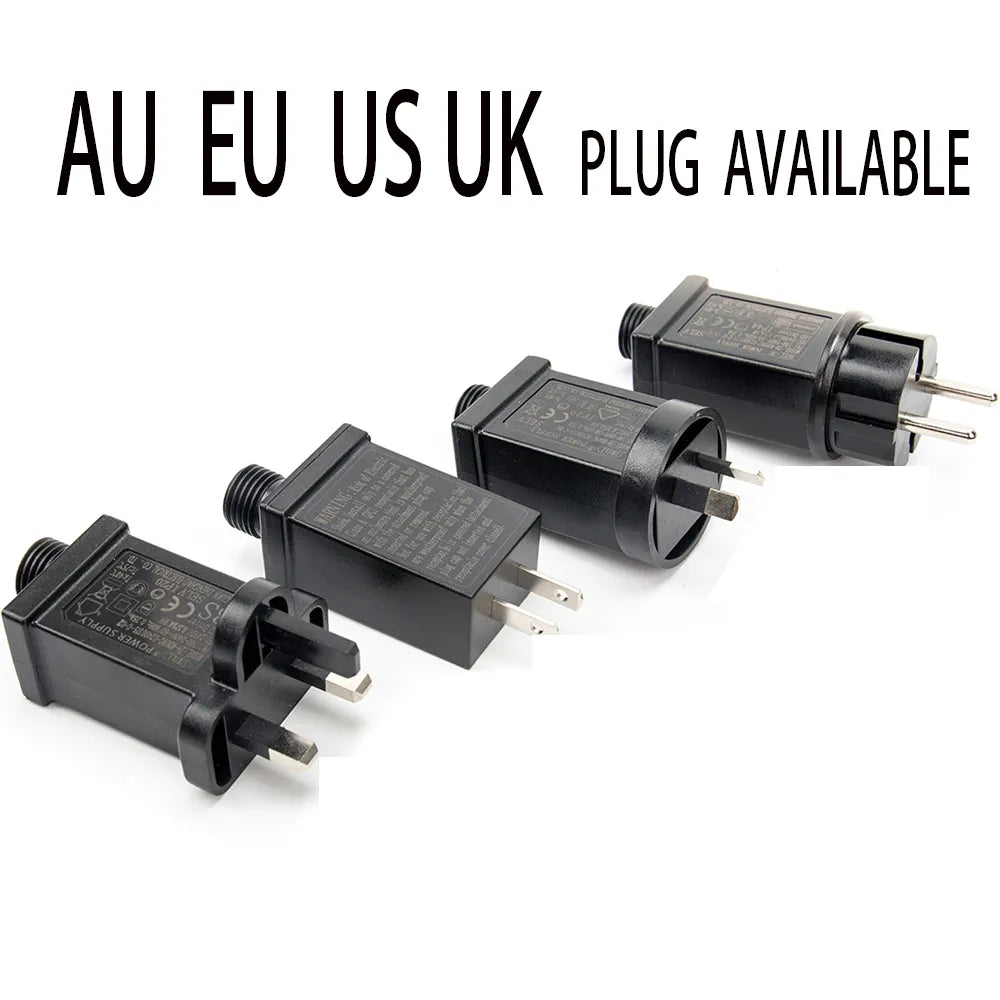 200M Green Wire 8 Modes Fairy String Lights - 2000 LEDs Waterproof Firefly Lamp