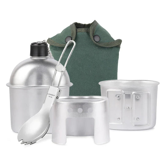 4pcs Cookware Set Outdoor Camping