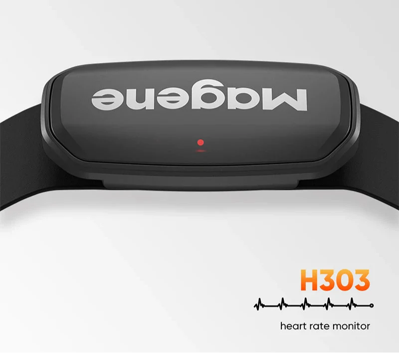 Dual Heart Rate Monitor Chest Strap 2-Pack H303 Sensors Black