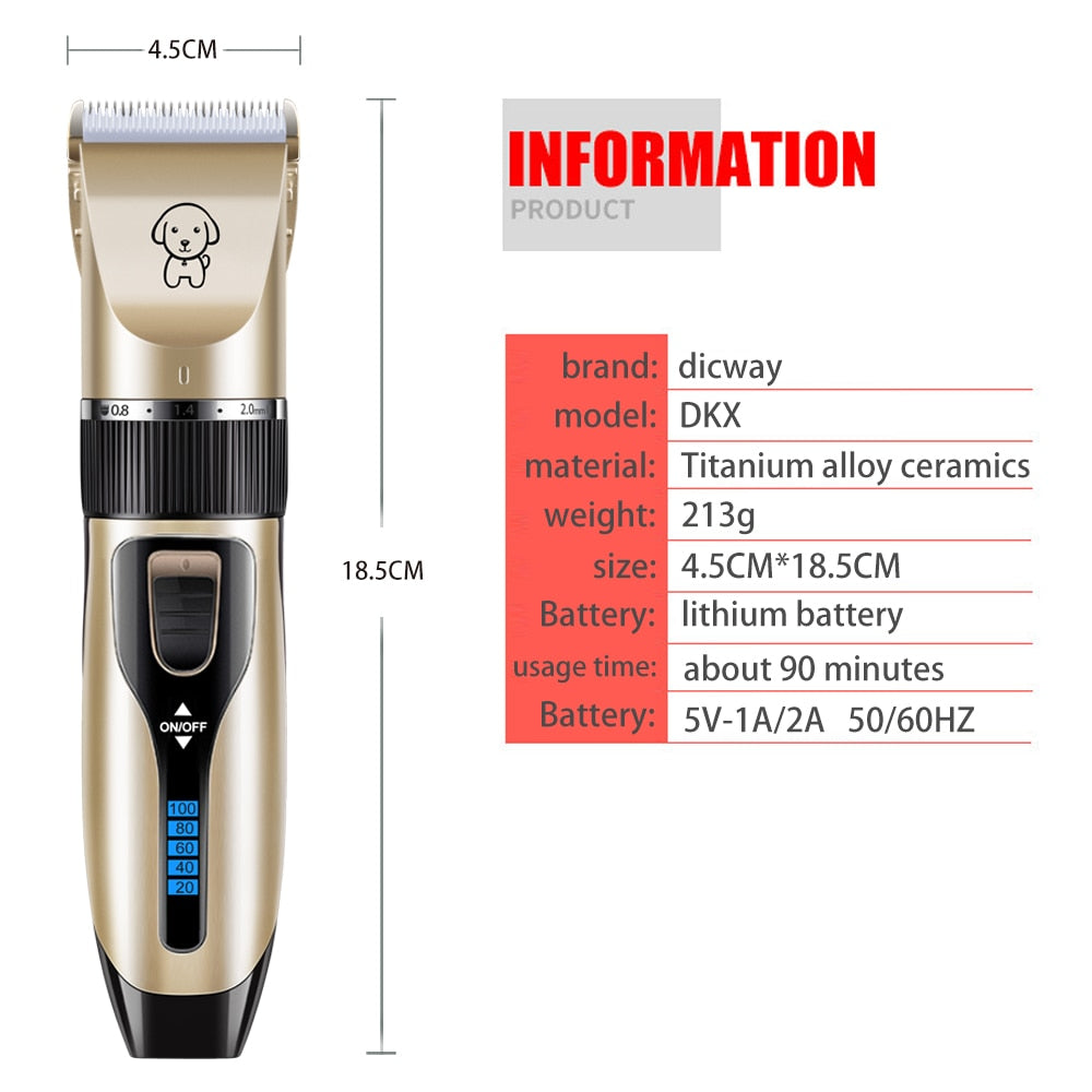 Electric Animals Grooming Hair Clippers