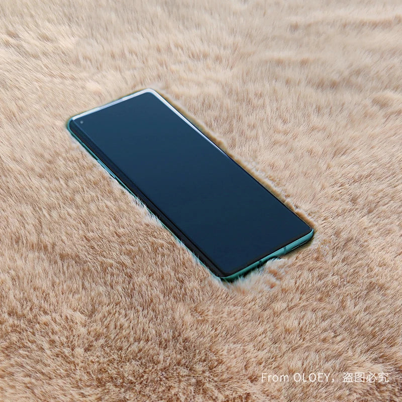 Luxurious Bear Rug Super Soft Carpet - Brown, 120x160cm