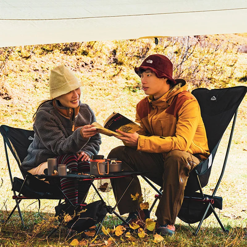 Folding Camping Chair - Beach Chaise Longue for Leisure and Picnic