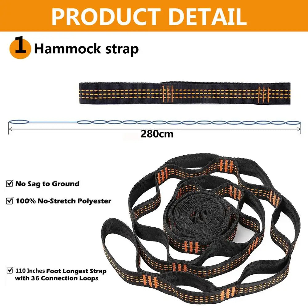 Adjustable Hammock Hanging Belts