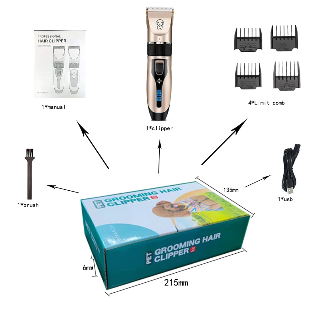 Electric Animals Grooming Hair Clippers