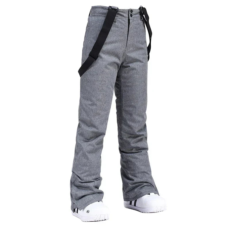 High-Quality Men Women Winter Thick Warm Skiing Pants