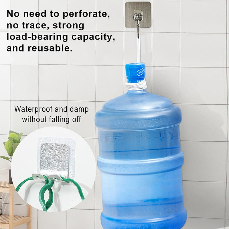 100Pcs Powerful Non-Mark Sticker Photo Wall Auxiliary Double-Sided