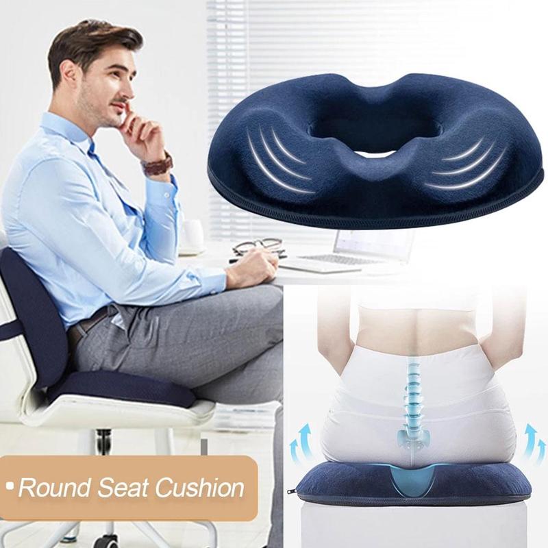 Donut Memory Foam Seat Cushion for Hemorrhoid