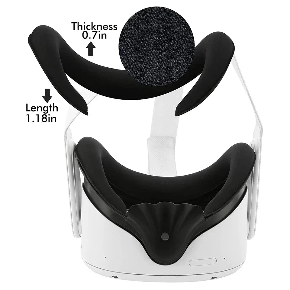 3D Breathable Facial Interface Bracket with Sweat Guard