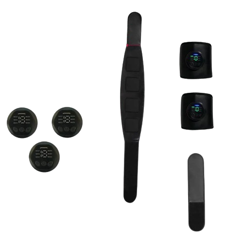 Electric ABS Stimulator Belt - EMS Abdominal Exerciser for Fitness Training