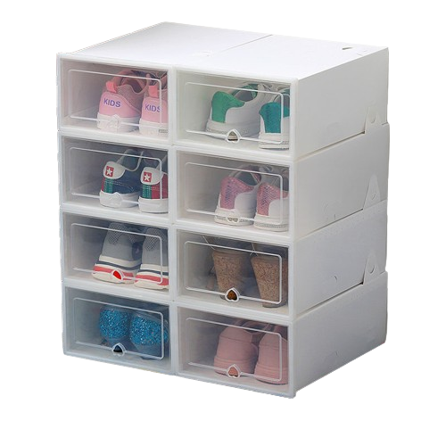 Transparent Shoe Storage Organizer