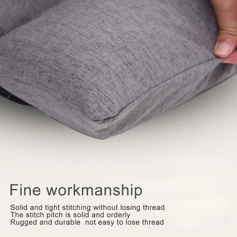 Adjustable Floor Gaming Sofa Chair - Padded Lounger with Back Support