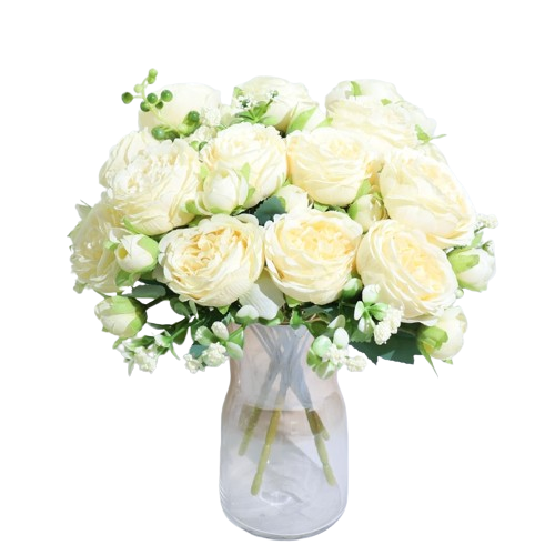 Rose Peony Artificial Silk Flowers