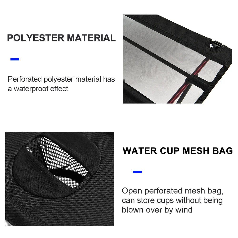 Camping Folding Table Black