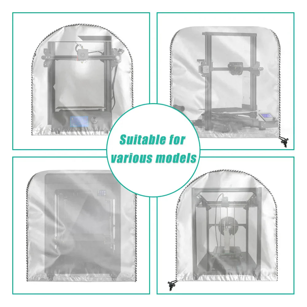 Soundproof and Dustproof Heating Tent Printer Cover