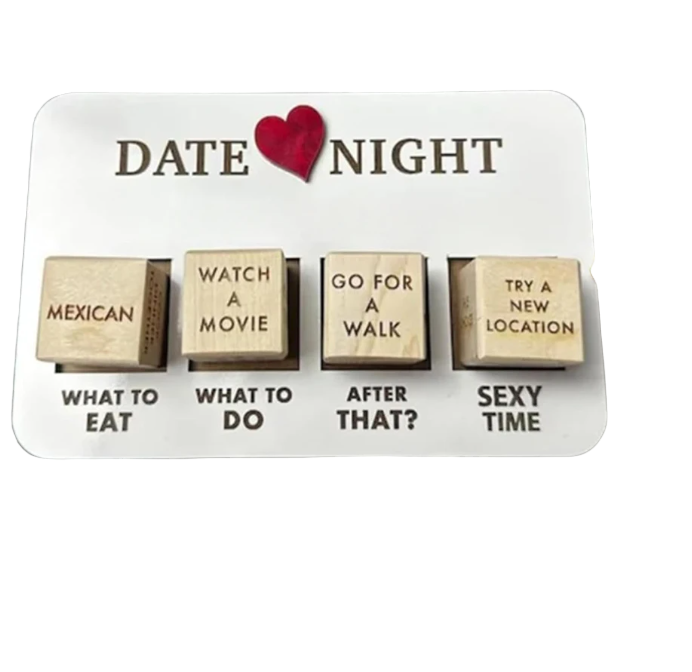 Wood Romantic Date Night Game