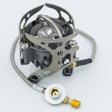 Multi-Oil Gas Portable Camping Stove Grey