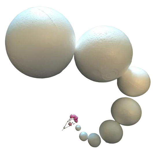30cm White Foam Balls - Polystyrene Styrofoam Craft Decoration Balls (1pc)