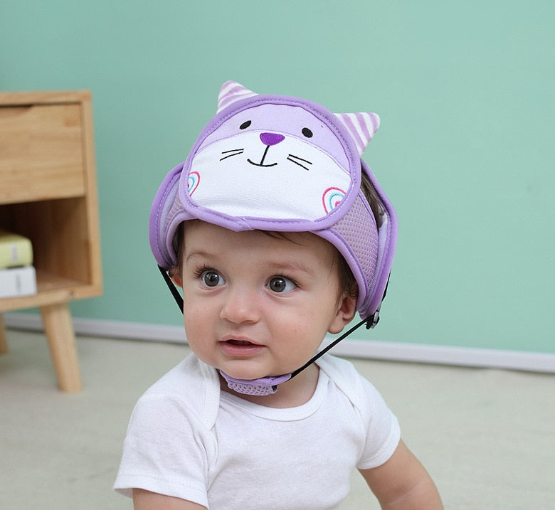 Anti-fall Baby Helmet Baby Head Protector Head Protection Cap Baby Toddler Anti-collision Cap Child Safety Helmet KF599