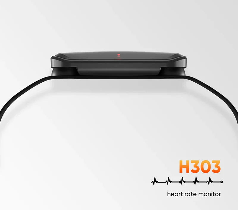 Dual Heart Rate Monitor Chest Strap 2-Pack H303 Sensors Black