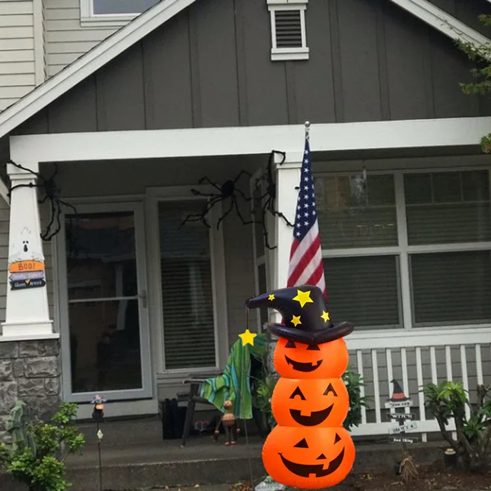 Halloween Inflatable Pumpkin Outdoor Yard Decor