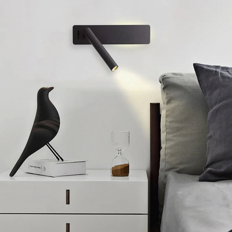 Modern LED Wall Lamp: Illuminate Your Bedroom with Style