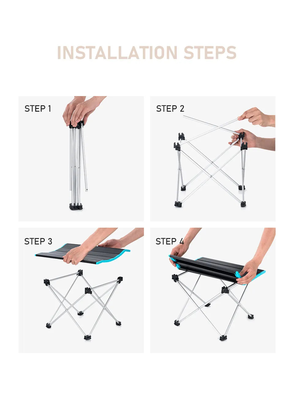 Ultralight Camping Table - Portable Mini Table for Backpacking and Outdoor Activities