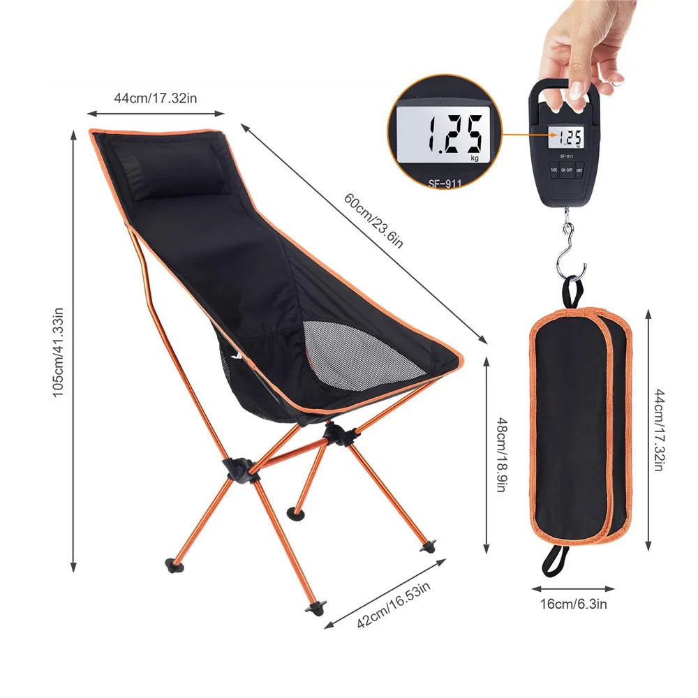 Portable Oxford Cloth Camping Chair
