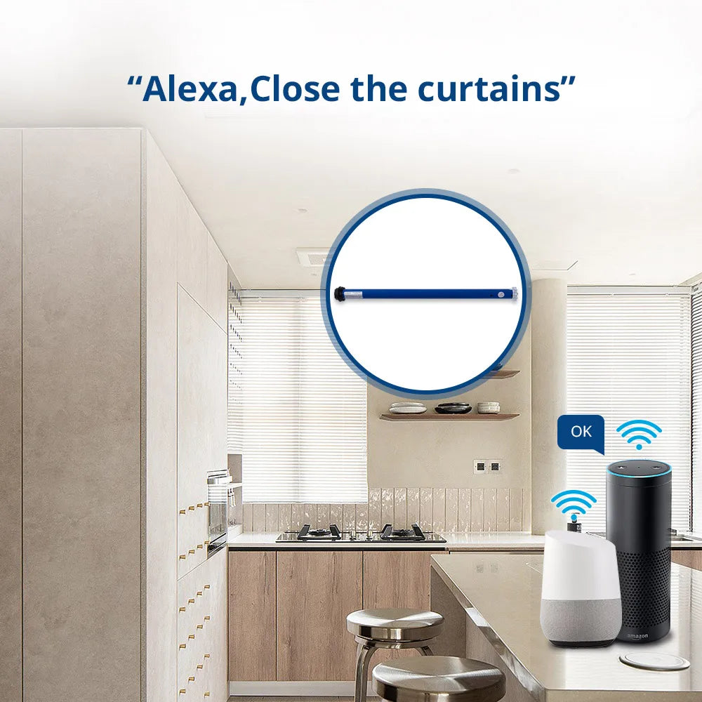 WiFi 2N Electric Blinds Motor for 38mm Tube