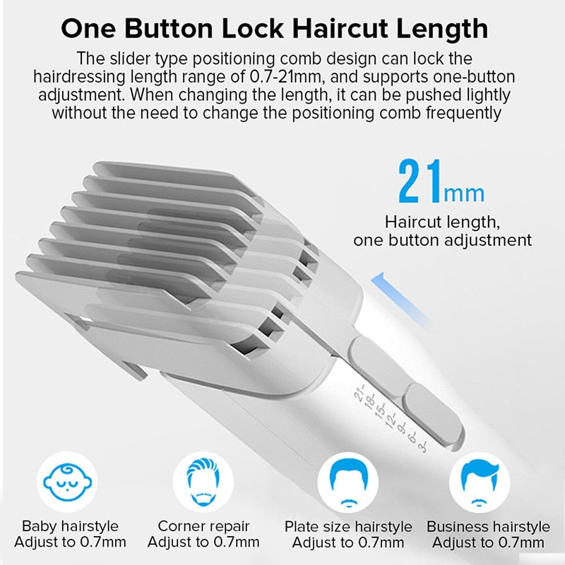 Cordless Rechargeable Electric Hair Clippers