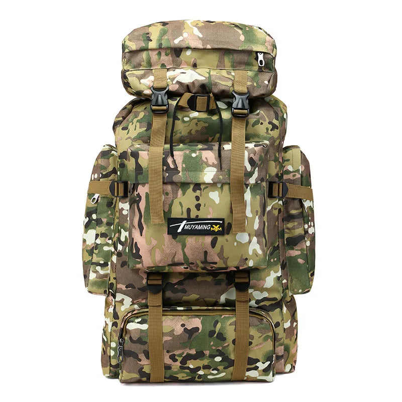 Outdoor Backpack Oxford MOLLE Rucksack Camouflage