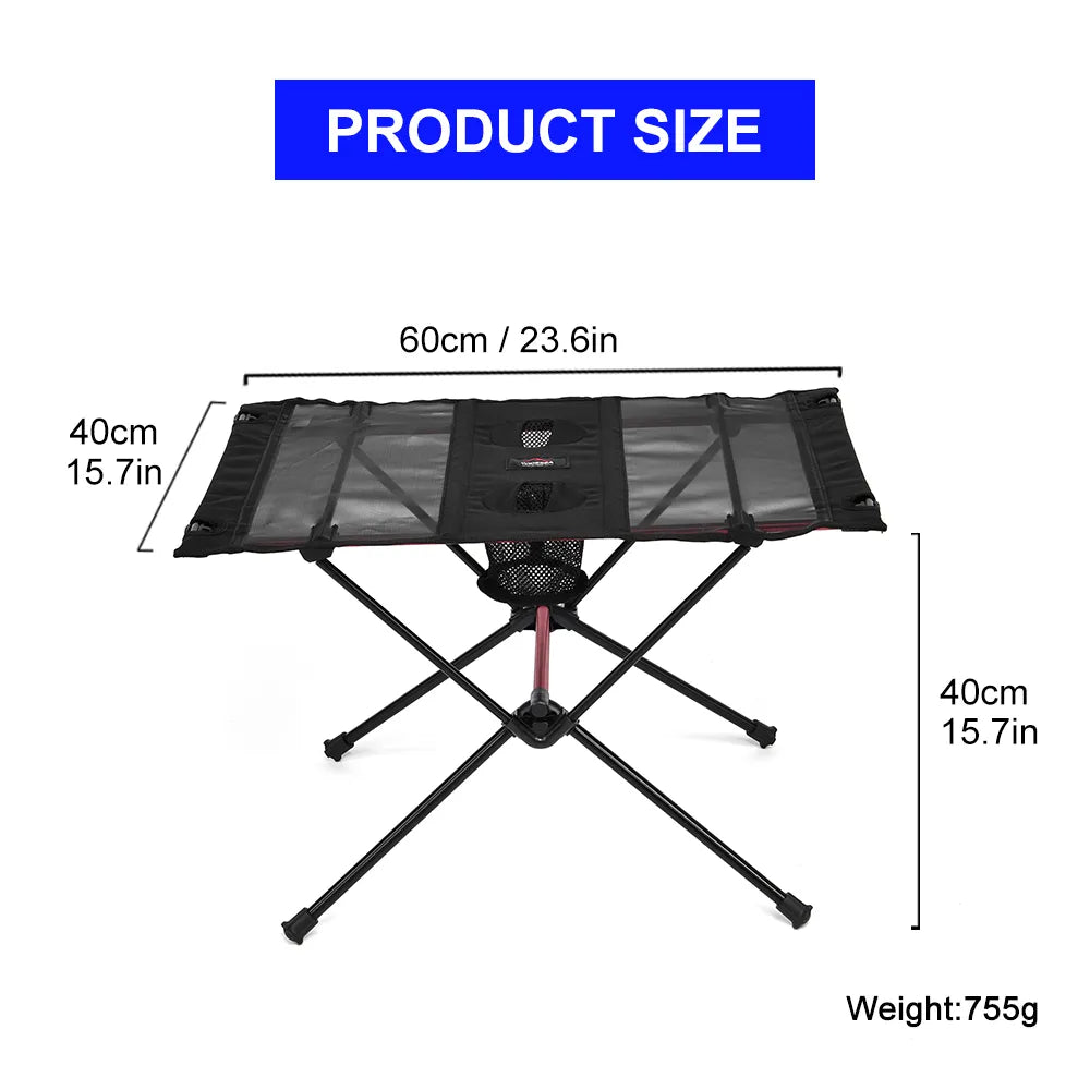 Folding Camping Table - Portable Picnic and Travel Furniture for Outdoor Adventures