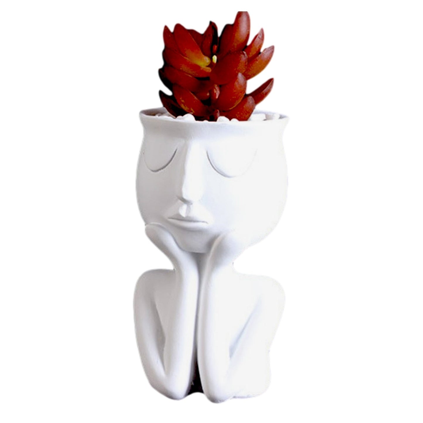 Ceramic Flower Pot Cute Cat Shape Garden Pots Succulent Planter Plant Container Home Desktop Decor Vase For Living Room