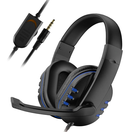 Wired Gaming Headset with Microphone for PS4/PC