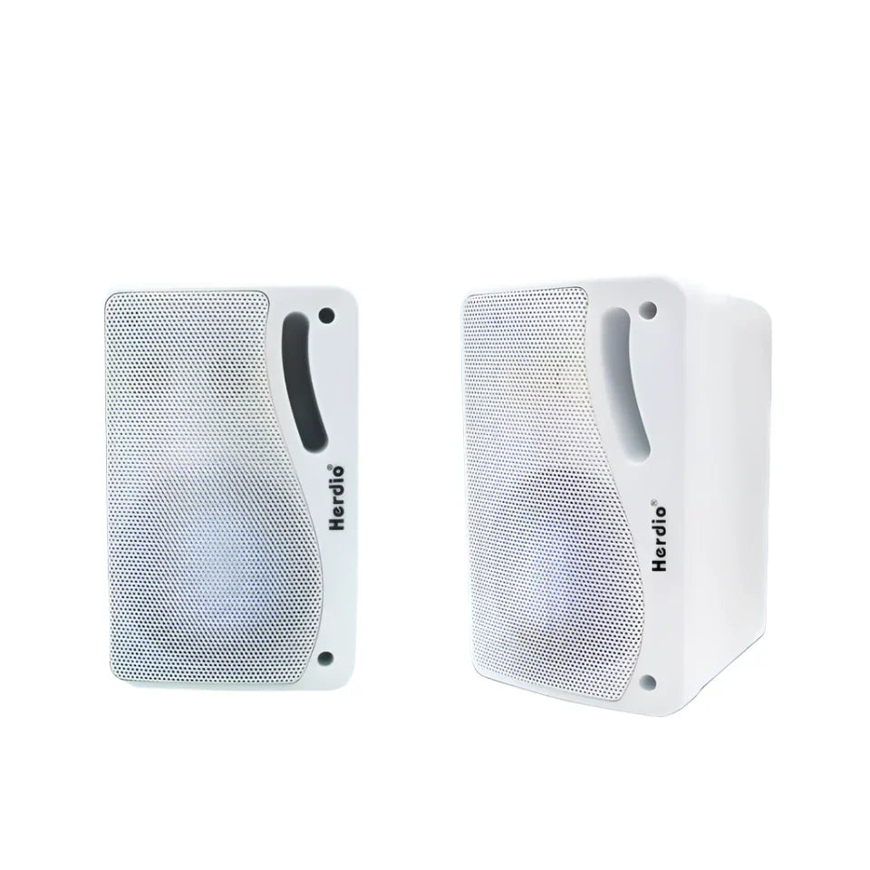 200W Passive Outdoor Speakers Waterproof Marine (White)