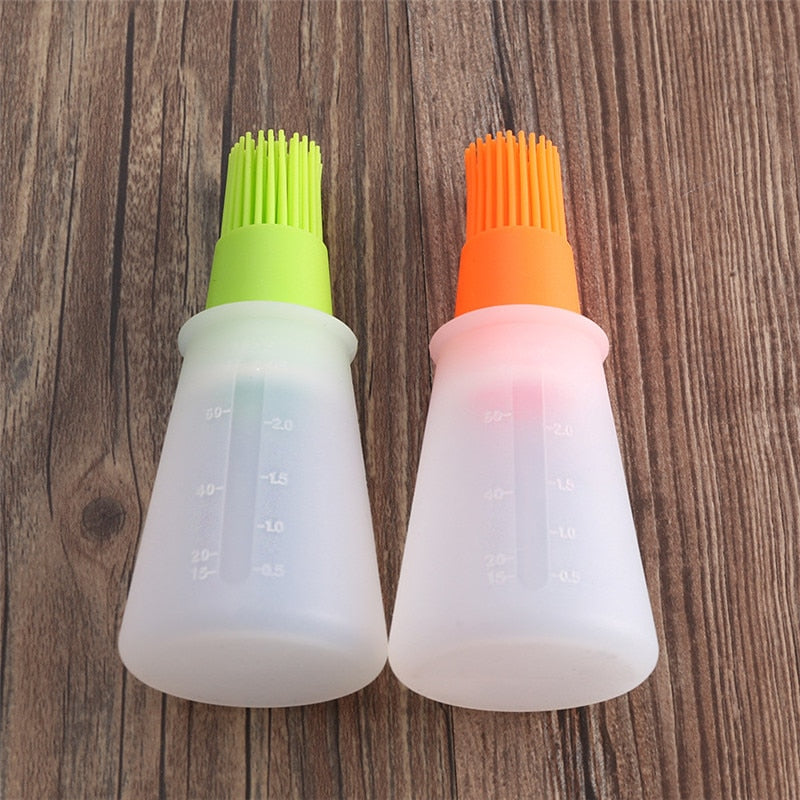NEW Portable Oil Bottle Barbecue Brush