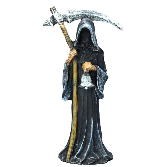 Standing Holy Death Figurine with Scythe