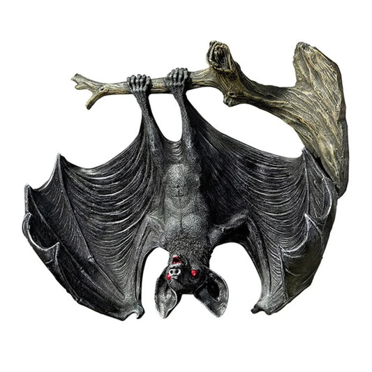 Resin Vampire Bat Statue Halloween Garden Decoration