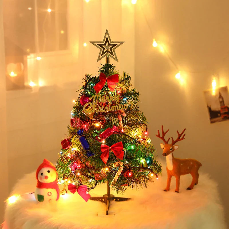 Artificial Christmas Tree with Lights Decoration