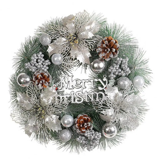 Christmas Wreath Window Holiday Decoration