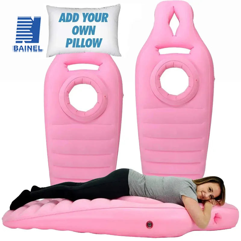 Inflatable Pregnancy Pillow & Yoga Mat