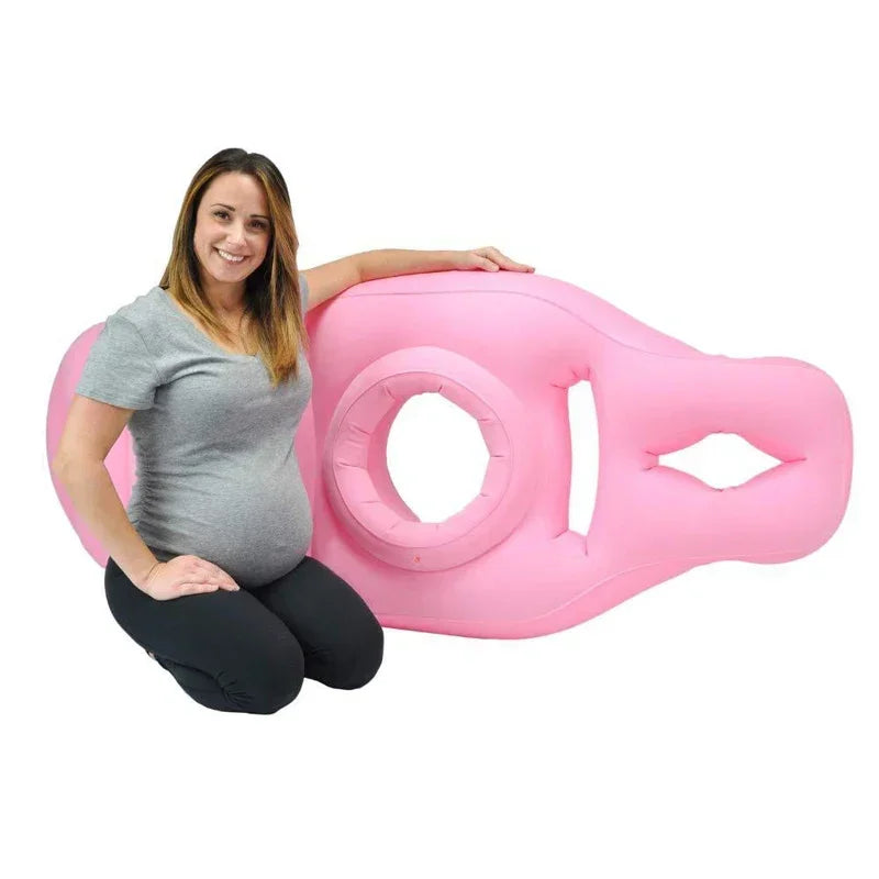 Inflatable Pregnancy Pillow & Yoga Mat