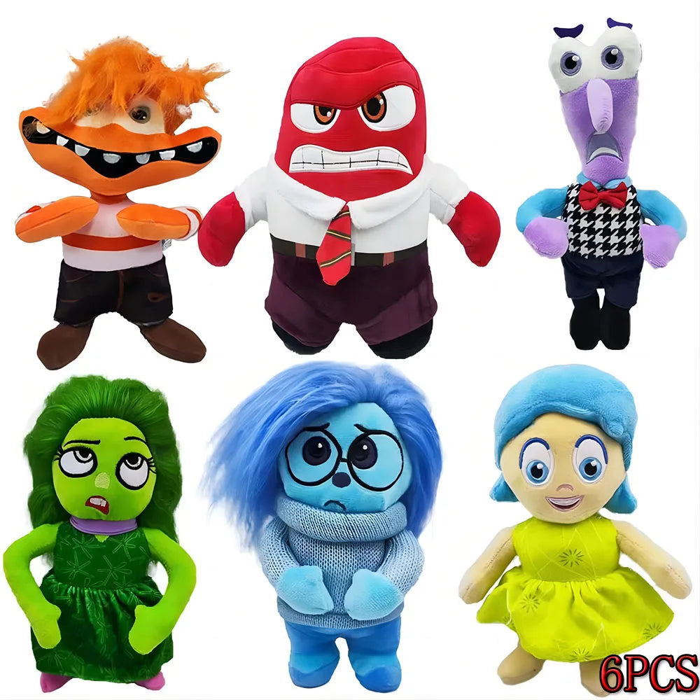 Inside Out Plush Doll Cute Cartoon Toy