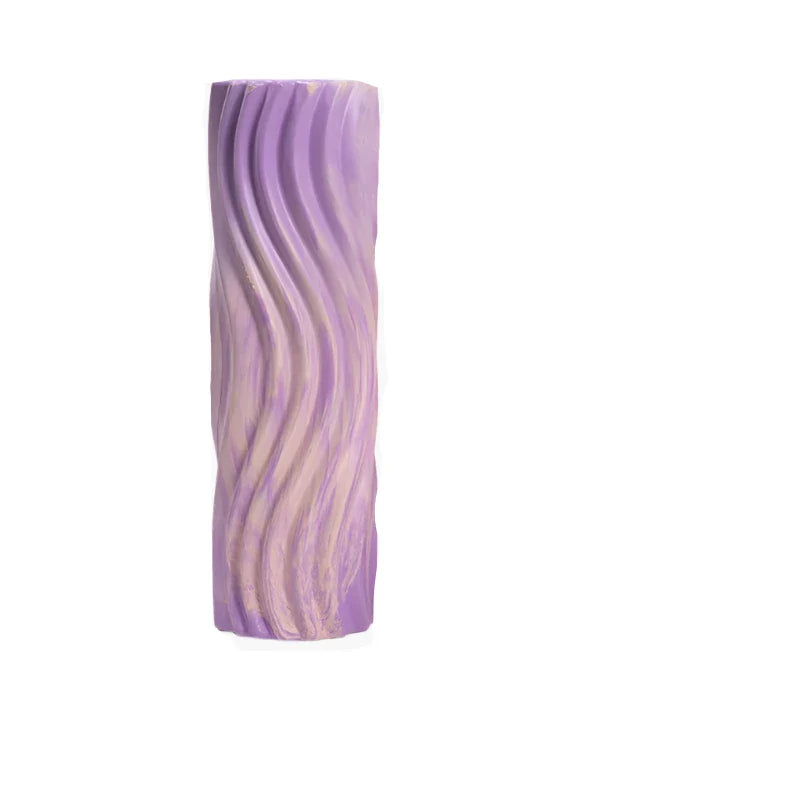 Iridescent Gradient Wave Foam Roller