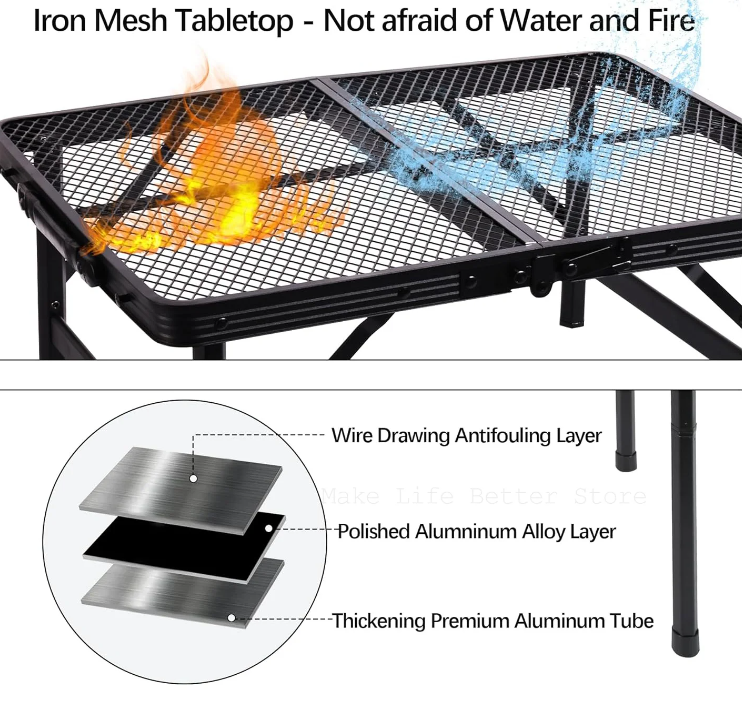 Camping Rack Portable Folding Trips