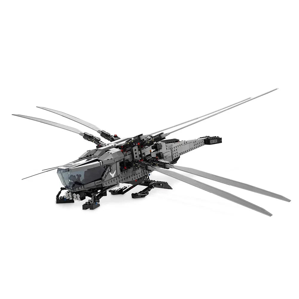 Ornithopter Building Kit – 1369-Piece Model Set (Compatible with Major Brands)