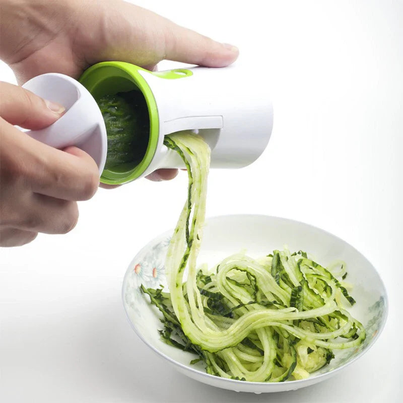 Heavy-Duty Spiralizer Vegetable Slicer – Zucchini Pasta & Noodle Maker
