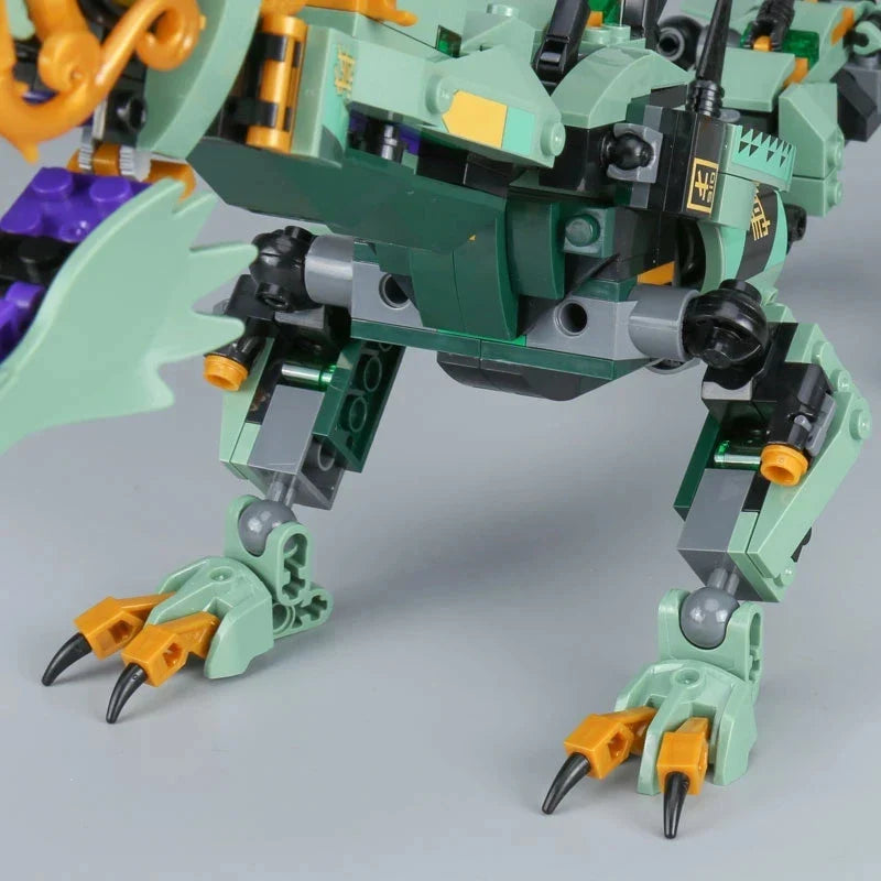 Ninja Mecha Dragon Building Blocks for Kids